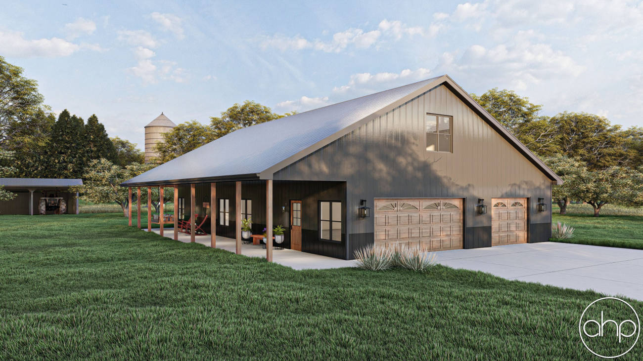 Post Frame Home Barndominium Plan Westminster