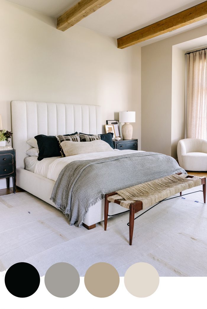 These 9 Serene Bedroom Color Palettes Feel Simultaneously Calm & Chic