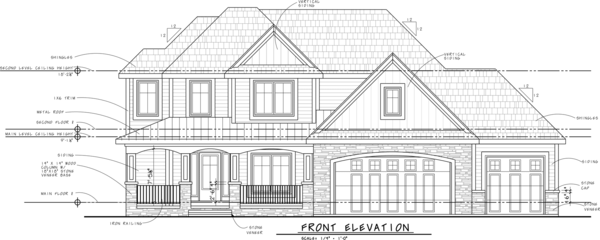 How To Read House Plans Elevations, How To Draw House Plan Elevation
