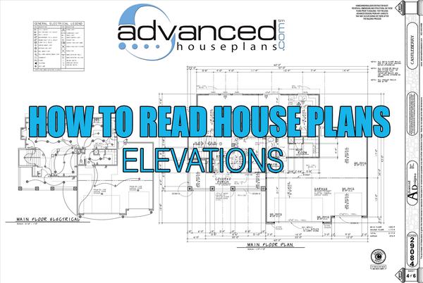 How To Read House Plans Elevations, Average Cost Of Drafting House Plans