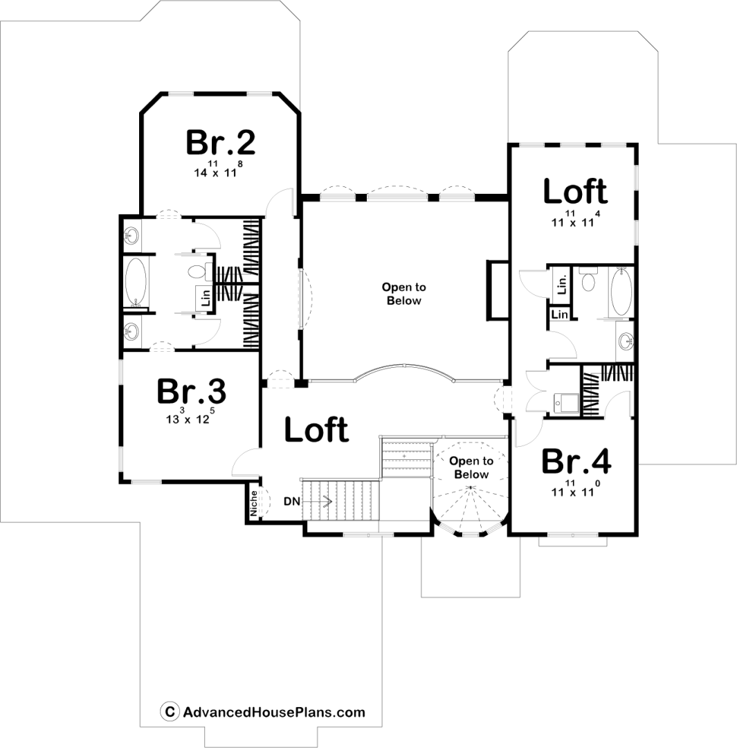 1 5 Story Mediterranean House Plan Scottsdale