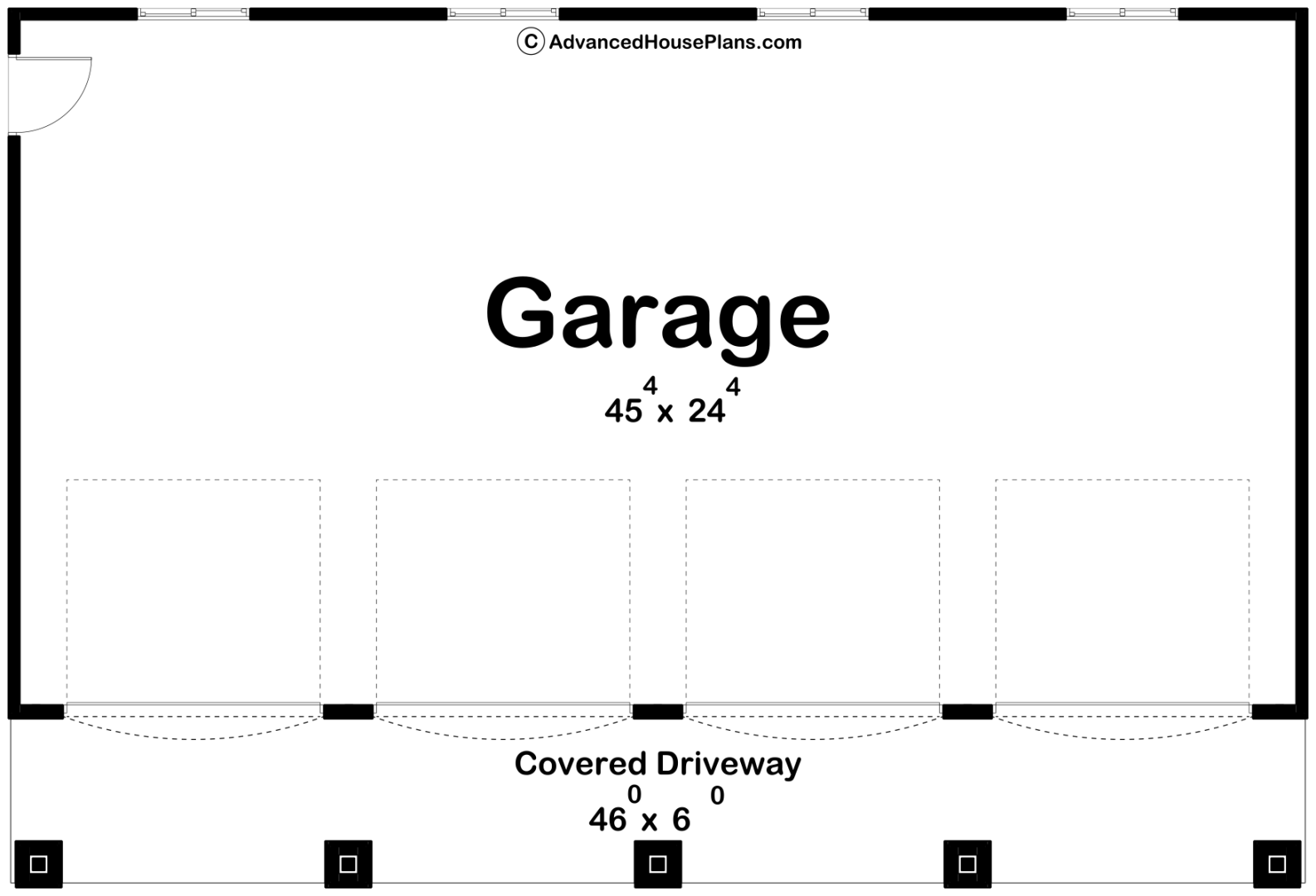 Craftsman Garage Plan | Churchill