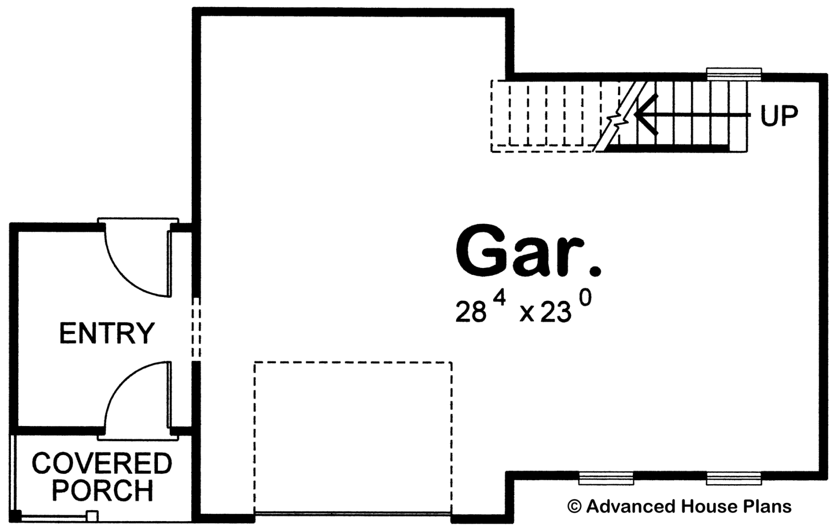 Traditional Garage Plan | Clark