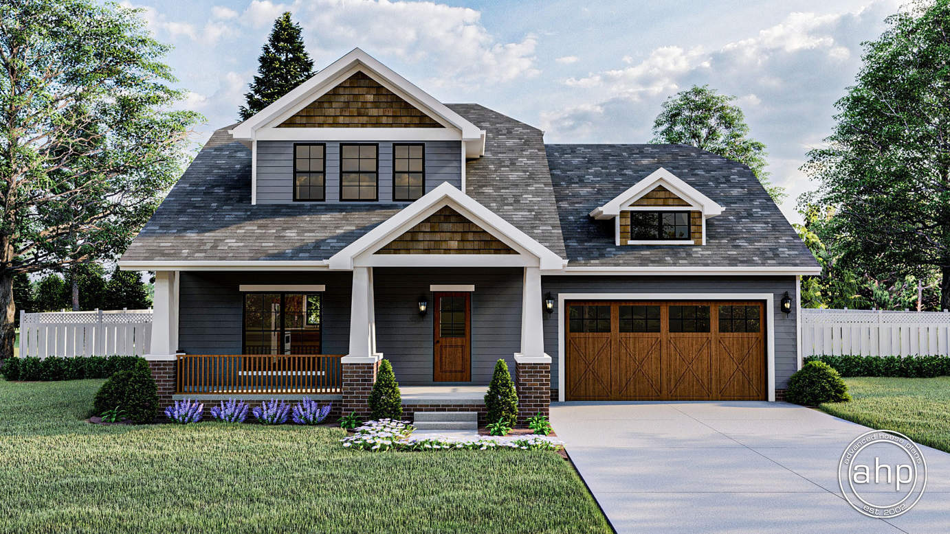 2 Story Bungalow House Plan Newport