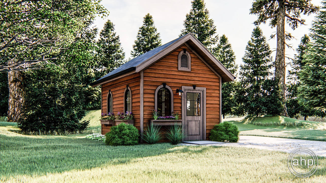 Traditional Style Cabin Plan | Stanton