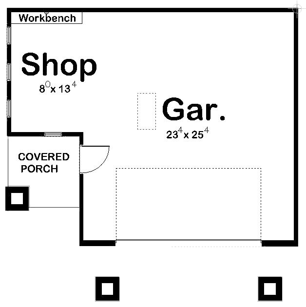 Traditional Style Garage Plan | Richardson