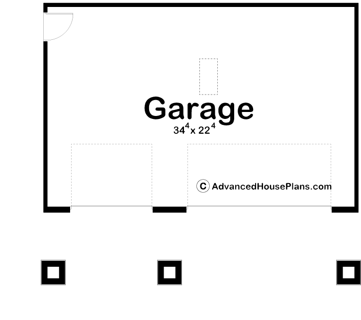 Craftsman Style Garage Plan | Sherman