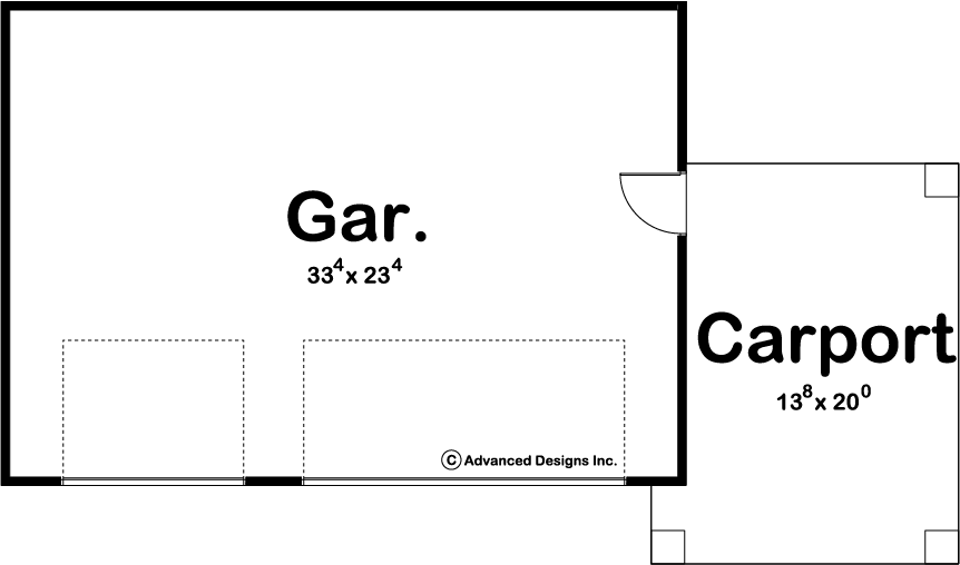 Craftsman Style Garage Plan | Armstrong