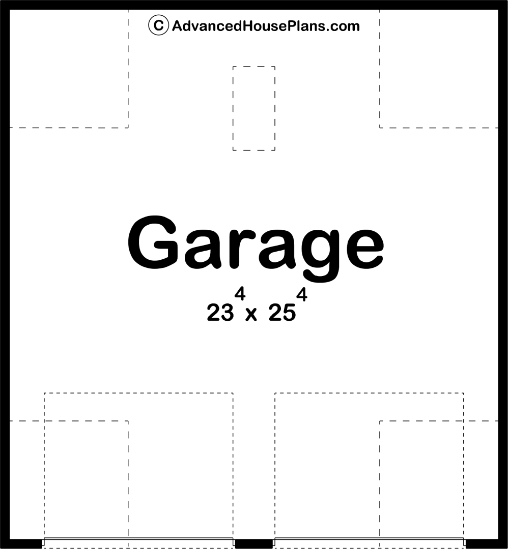 Craftsman Style Garage Plan | Stapleton