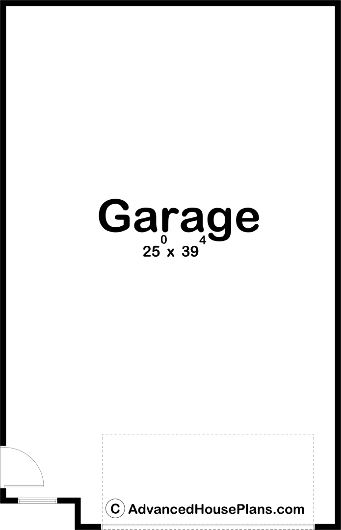 Traditional Garage Plan | Stonewall