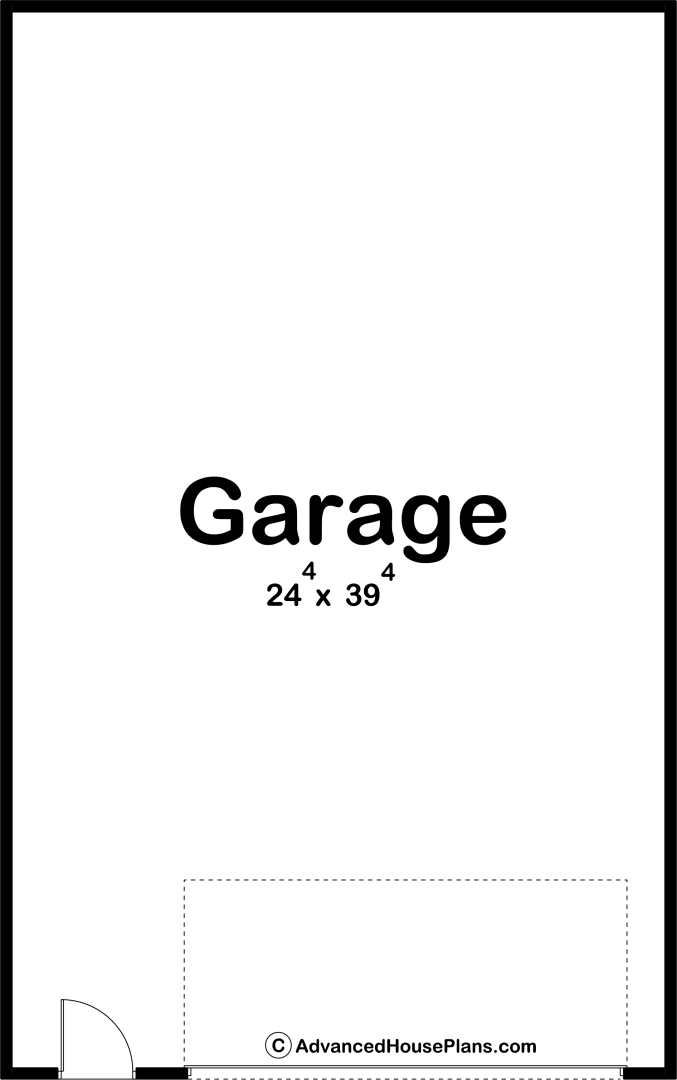 Traditional Style Garage Plan | Mitchell