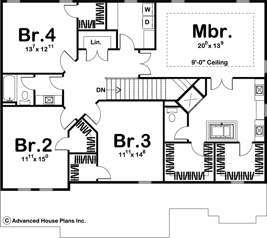 2 Story Mediterranean House Plan | Wallingford