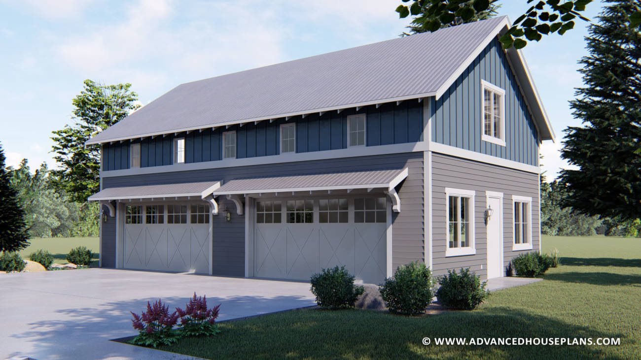 Farmhouse Style Garage Plan | Sooter