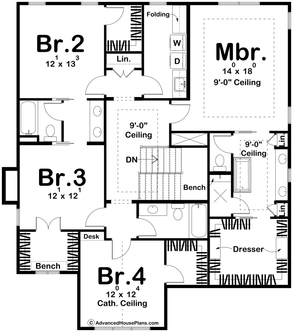 Cottage Style House Plan | Eastland