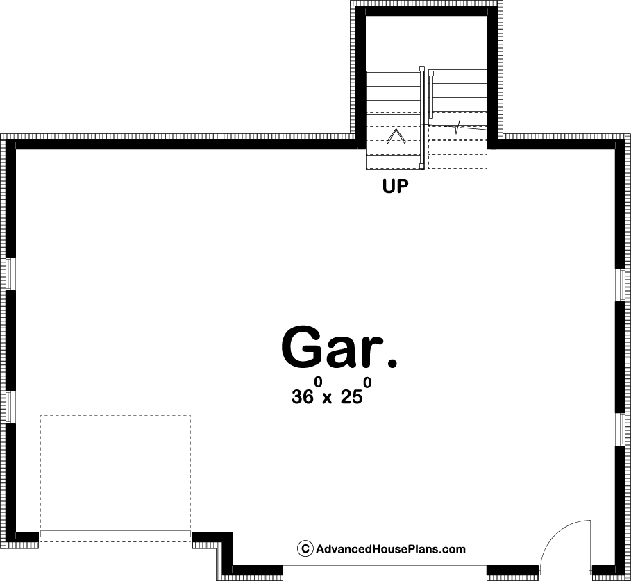 Specialty Garage Plan | Lennon