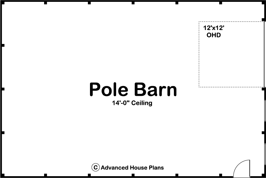 Pole Barn/Post Frame Plan | Kennedy