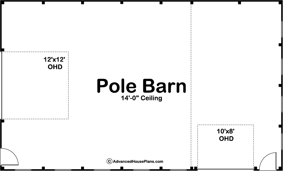Pole Barn/Post Frame Plan | Eisenhower