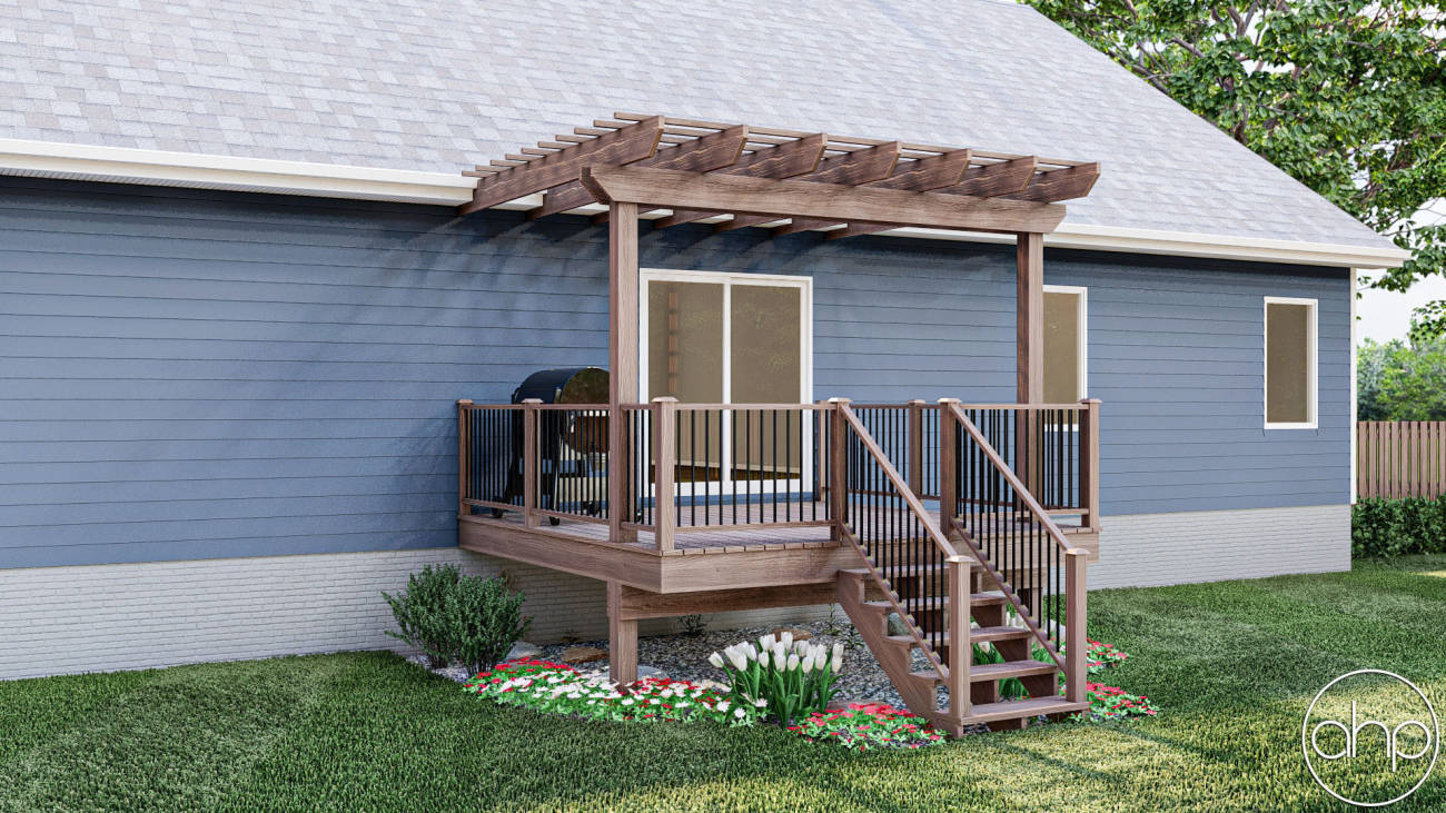 Deck by Advanced House Plans