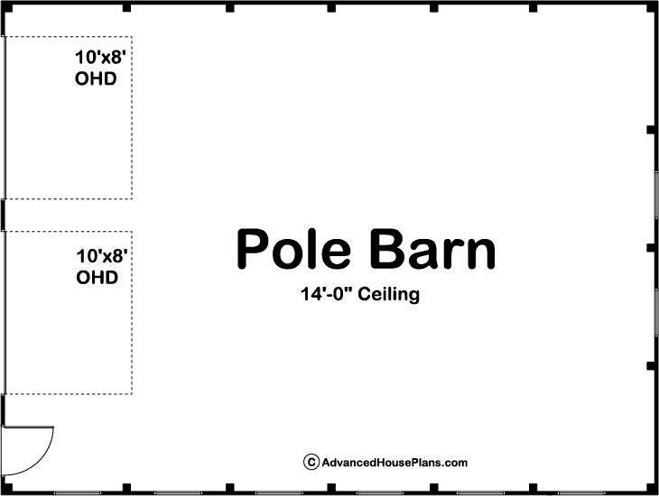 Pole Barn/Post Frame Plan | Pierce