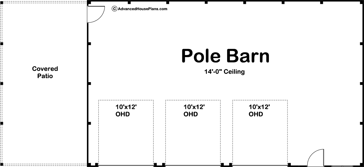 Pole Barn/Post Frame Plan | Buren