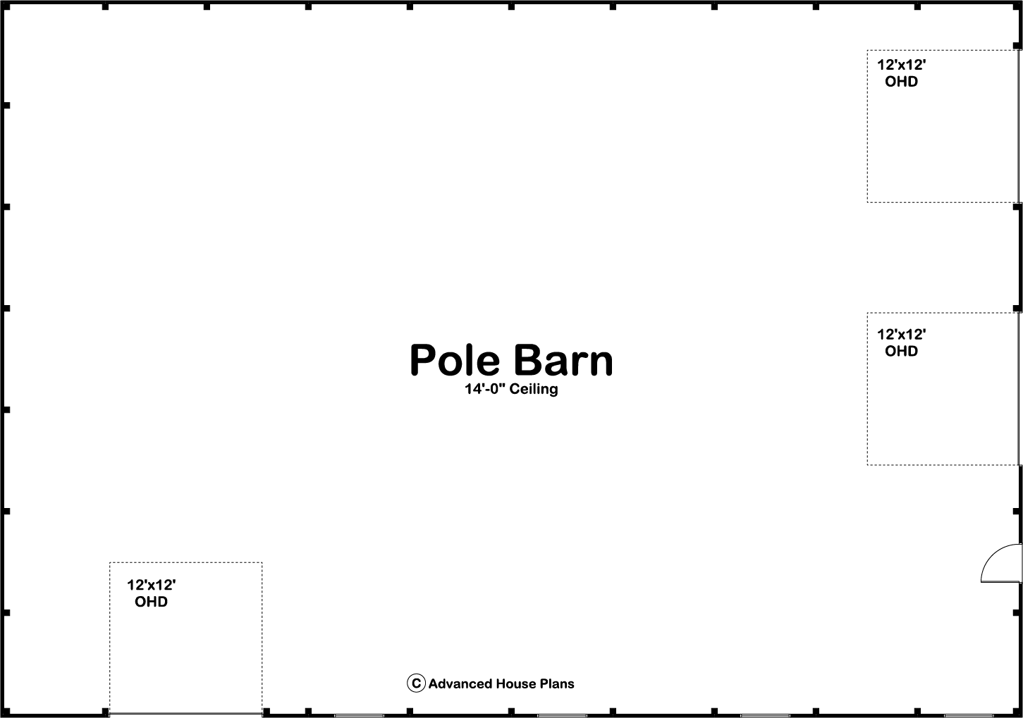 Pole Barn/Post Frame Plan | Ford
