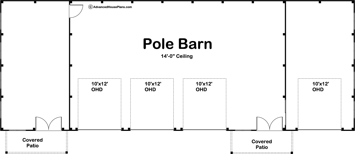 Pole Barn/Post Frame Plan | Polk