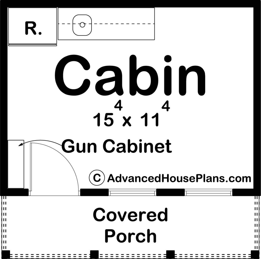 Cottage Style Cabin Plan | Chesterfield