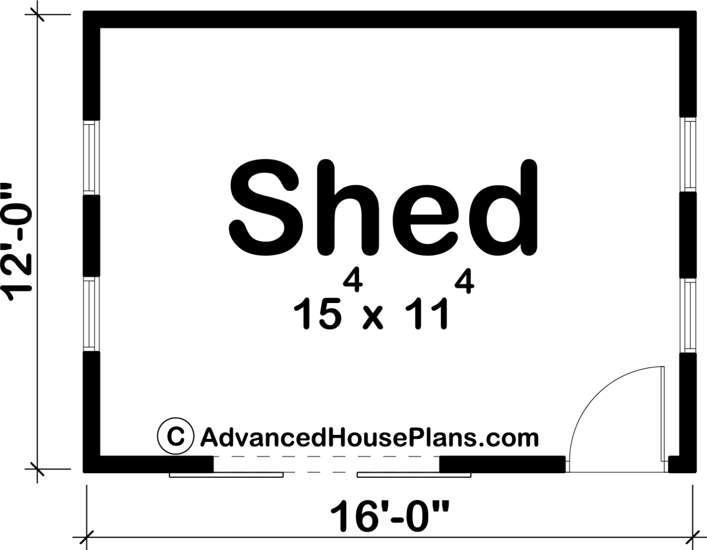 Shed Plan | Rosario