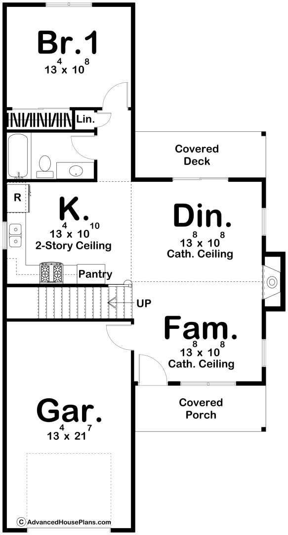 Modern Farmhouse Cabin Plan | Littleton