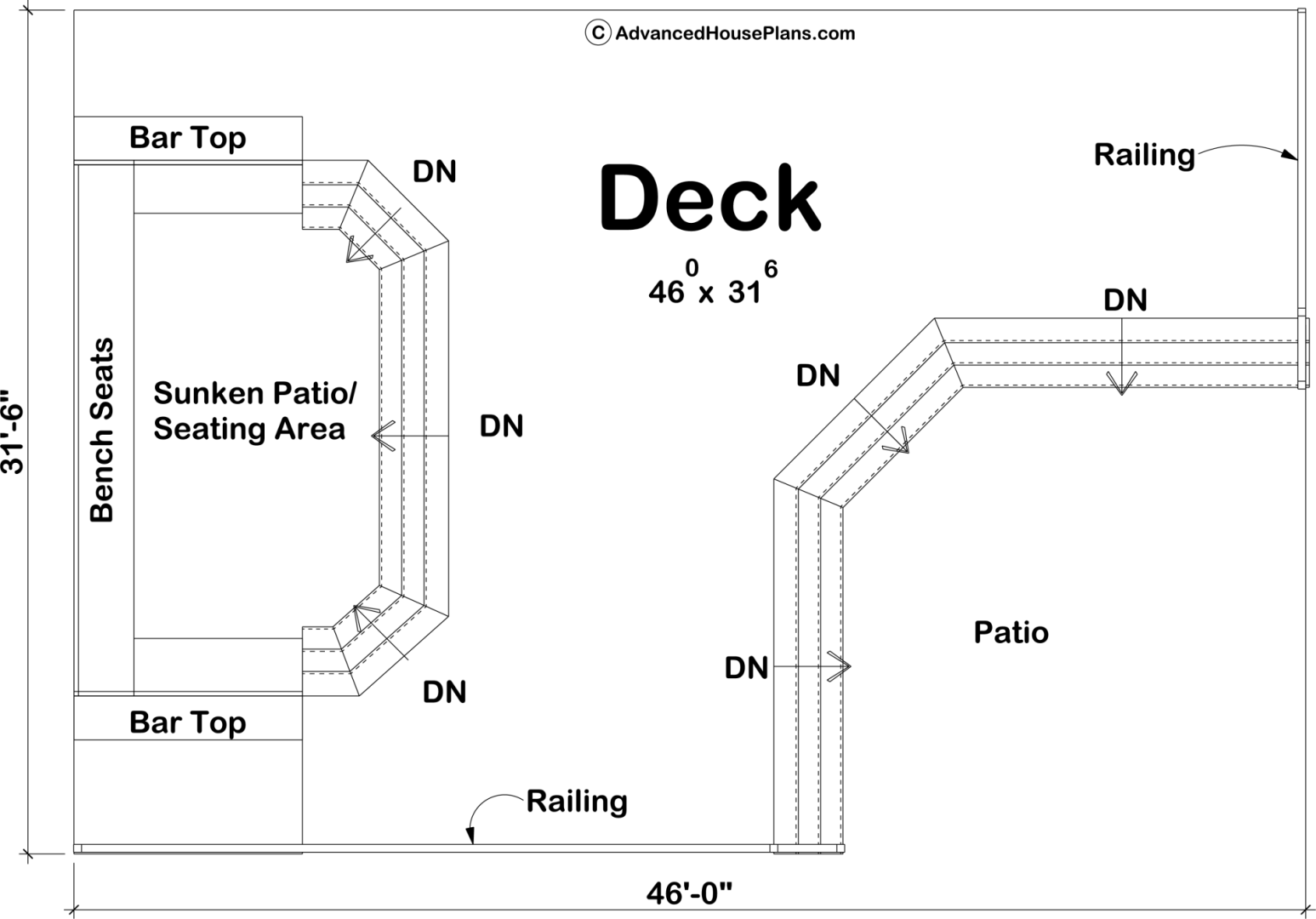 Deck Plan | Fireside