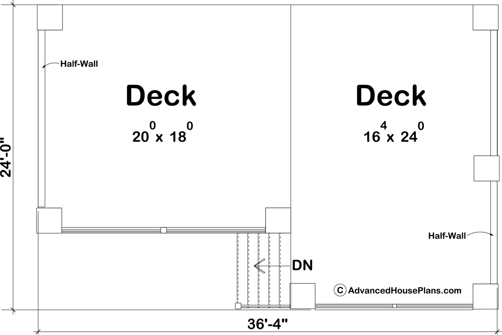 Deck Plan | Pagosa