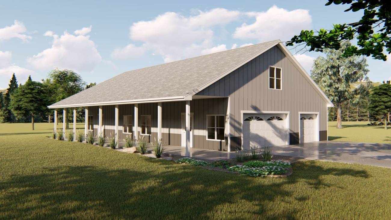 Post Frame Home/Barndominium Plan | Westminster