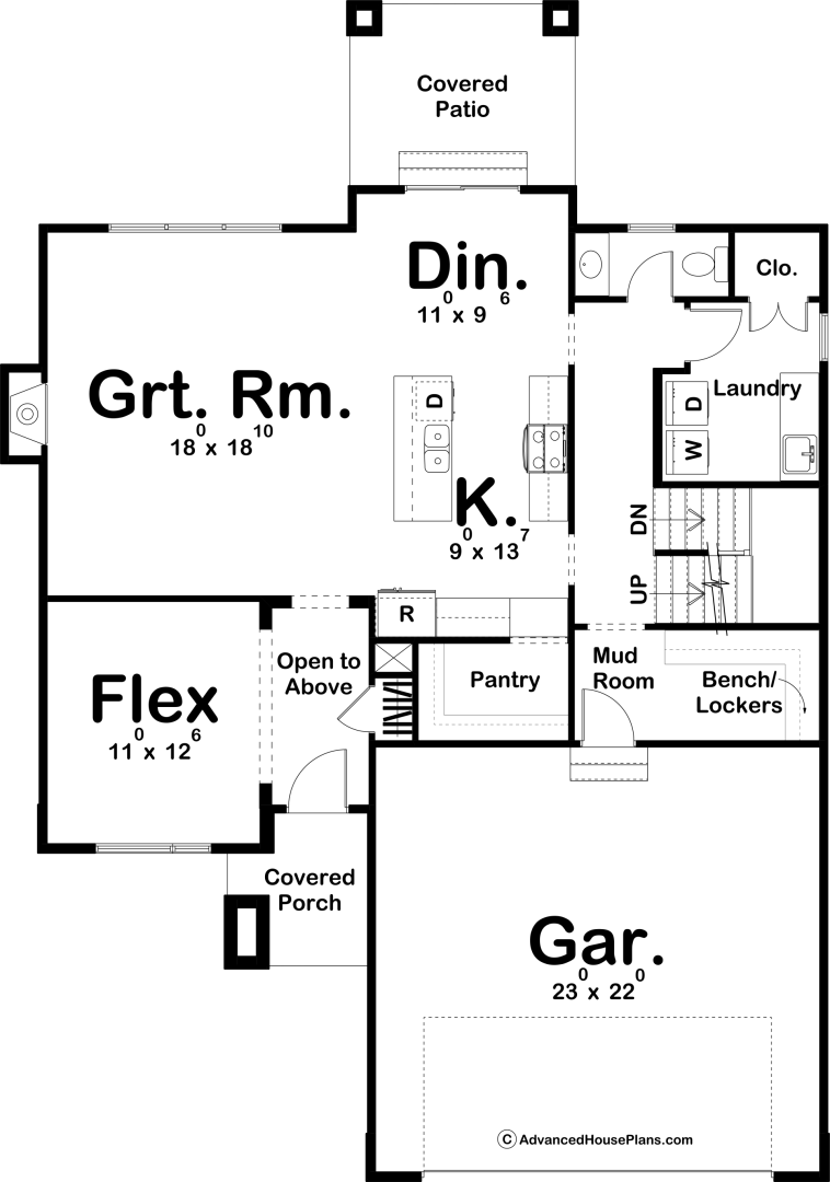 2 Story Modern Prairie Style House Plan | Watkins