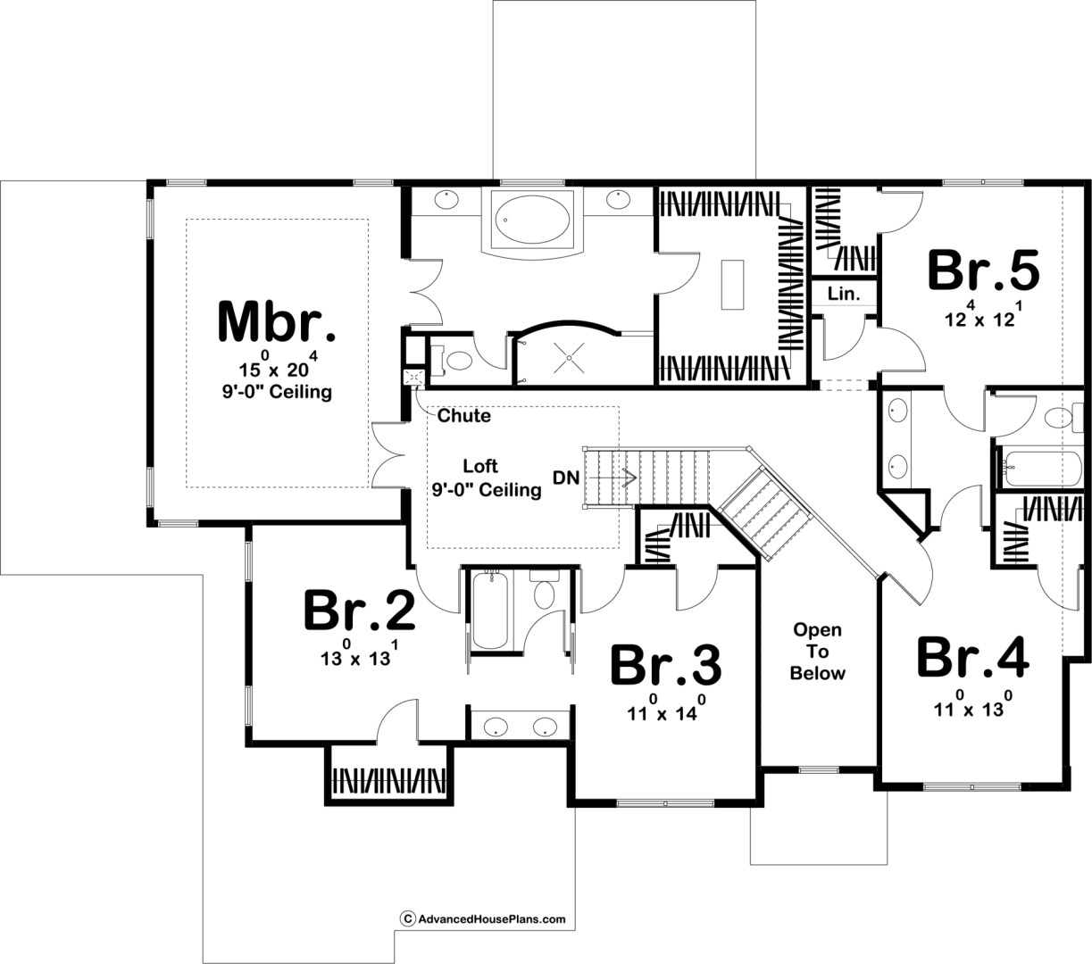 2 Story Modern Farmhouse House Plan | Wellington