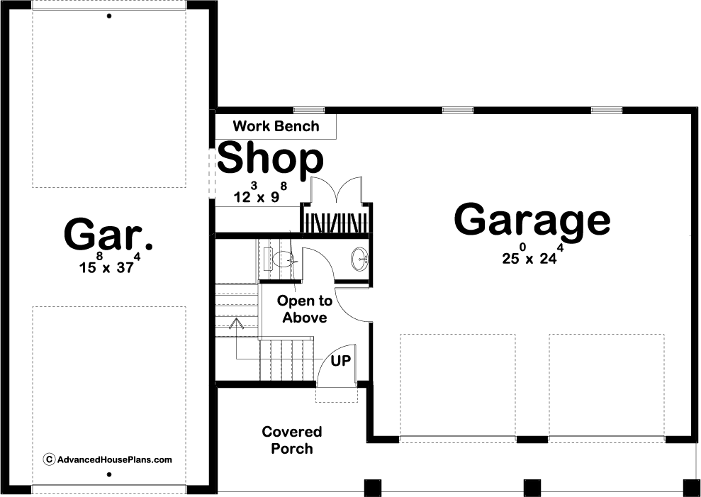 Craftsman Style Apartment Garage | Chippewa