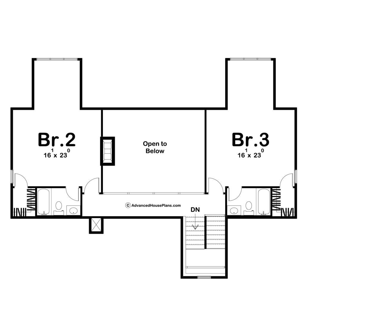 1.5 Story Craftsman Style House Plan | Smith Lake