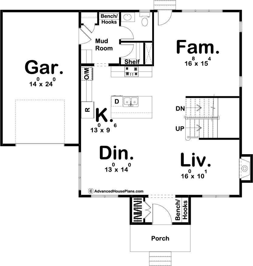 2 Story Modern Cottage Style Plan | Sorensen