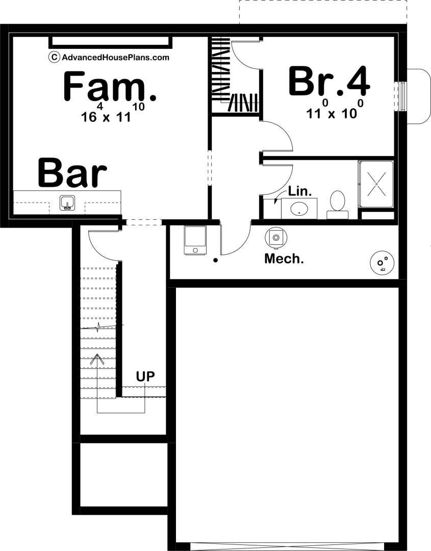 Narrow 2 Story Modern Farmhouse Style Plan with Open Floor Plan | Stalbird