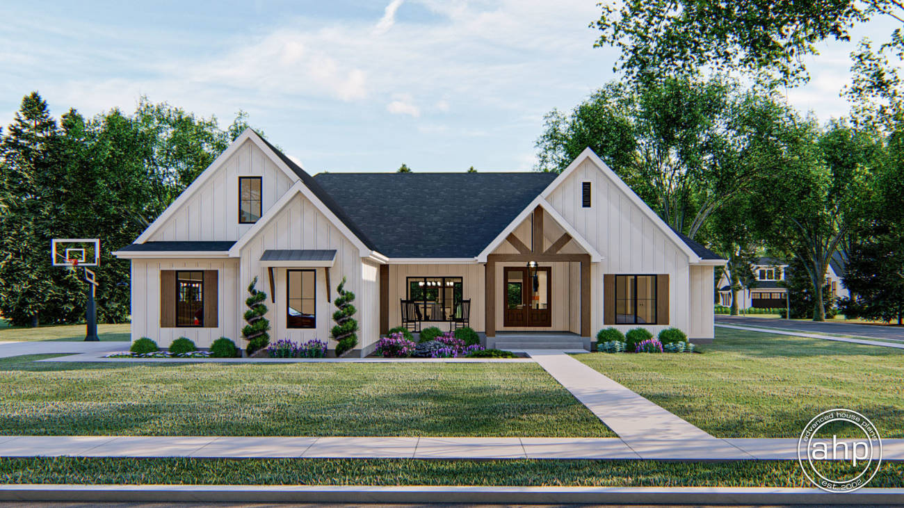 4-bedroom-1-story-modern-farmhouse-plan-w-bonus-room-above