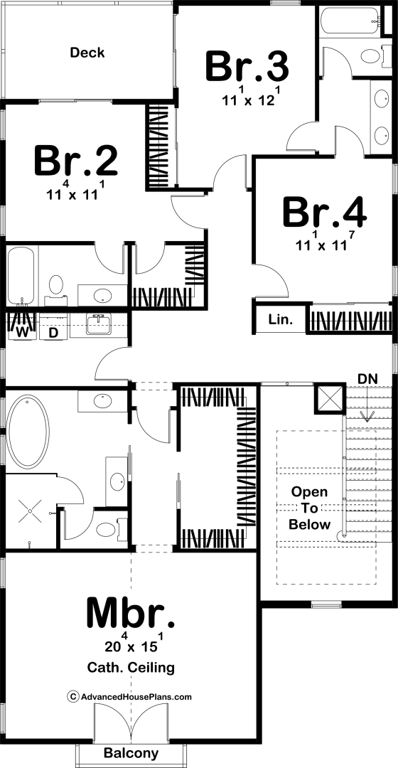 2 Story Modern Farmhouse Style Plan | Mission Bay