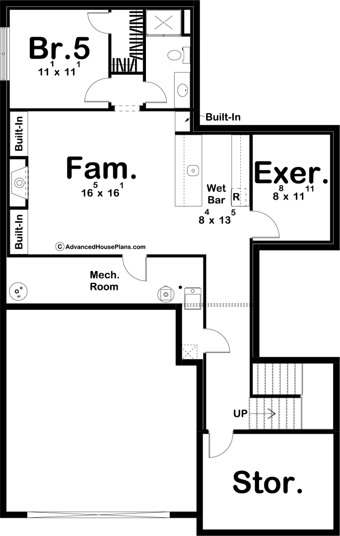 2 Story Modern Farmhouse Style House Plan | Corona Hills