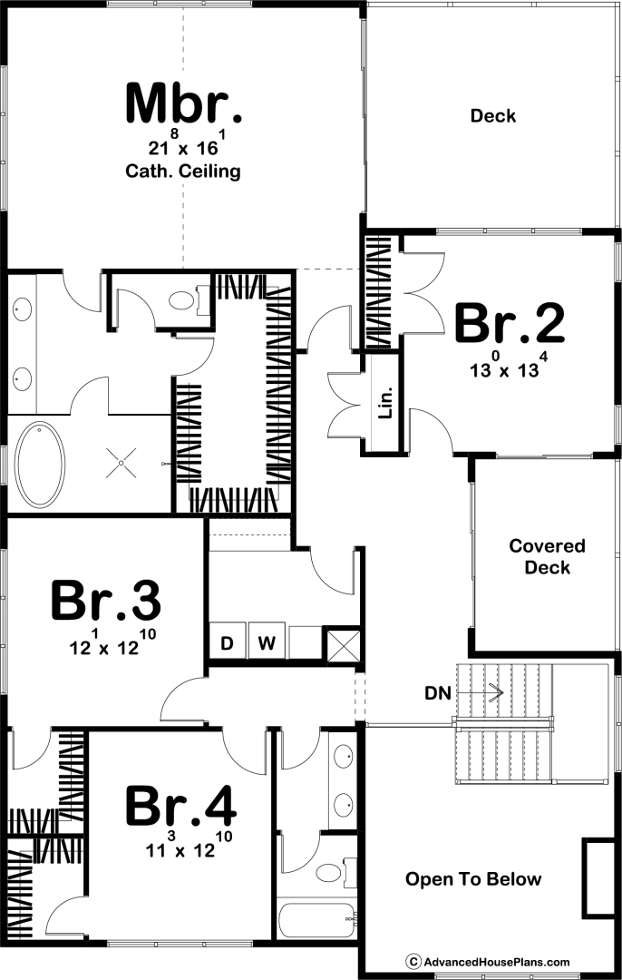2 Story Modern Farmhouse Style House Plan | Corona Hills