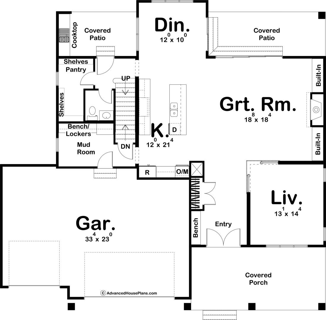 2 Story Modern Farmhouse House Plan Poplar View