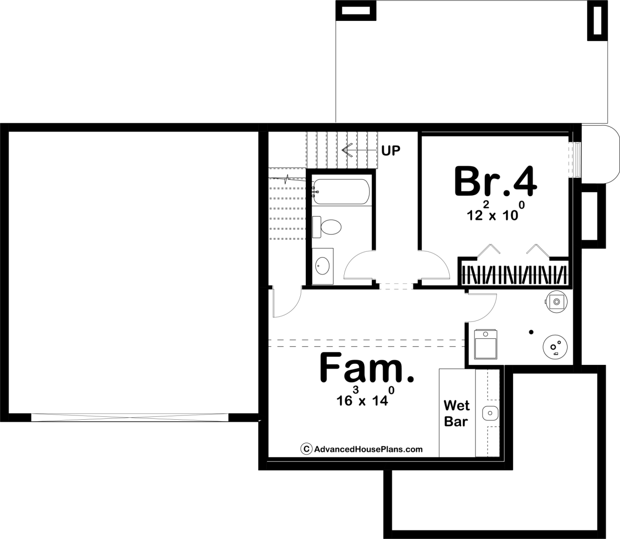2 Story Modern Style House Plan | Quinn
