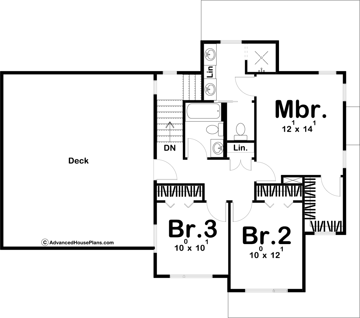 2 Story Modern Style House Plan | Quinn