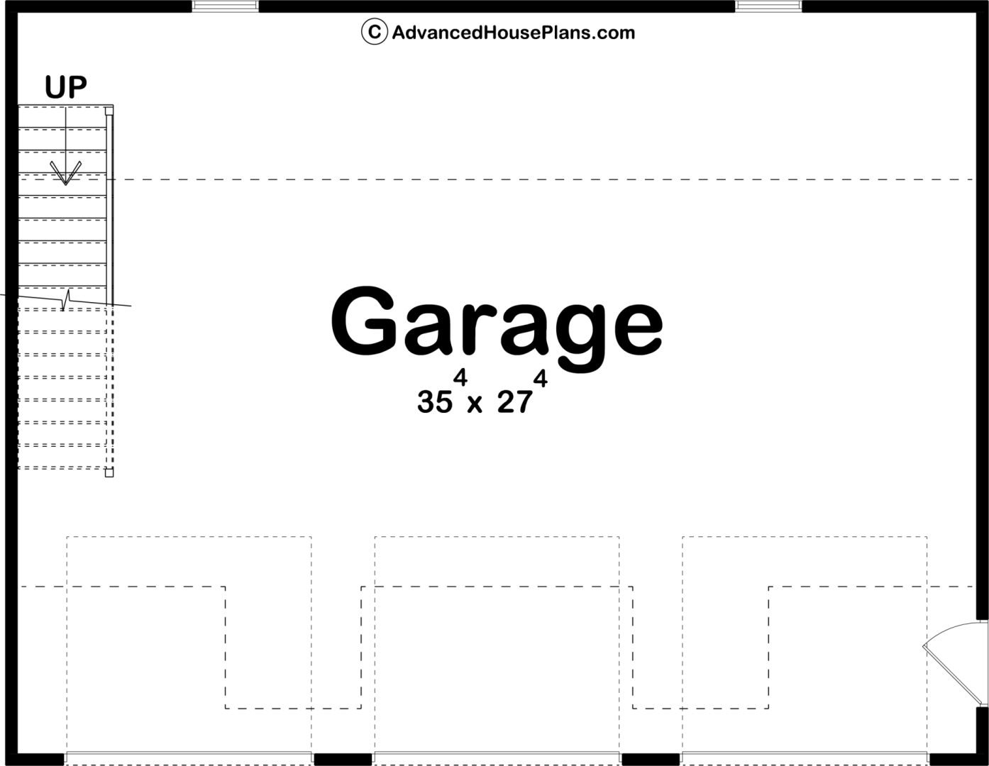 Traditional Style Garage Plan | Ranger
