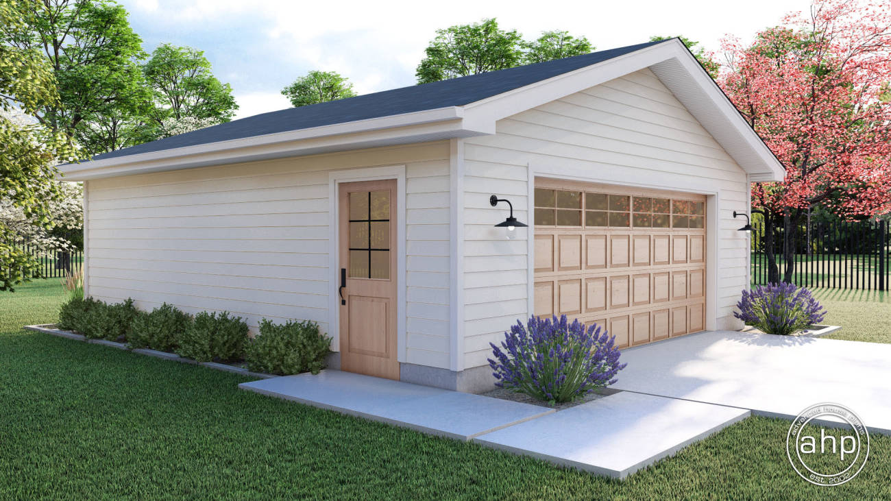 Traditional Style Garage Plan | Kellerton