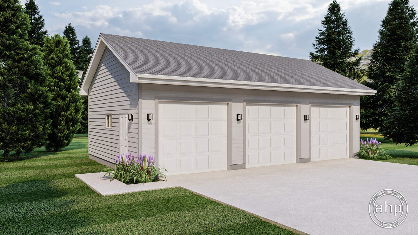 Traditional Style Garage Plan | Sumter