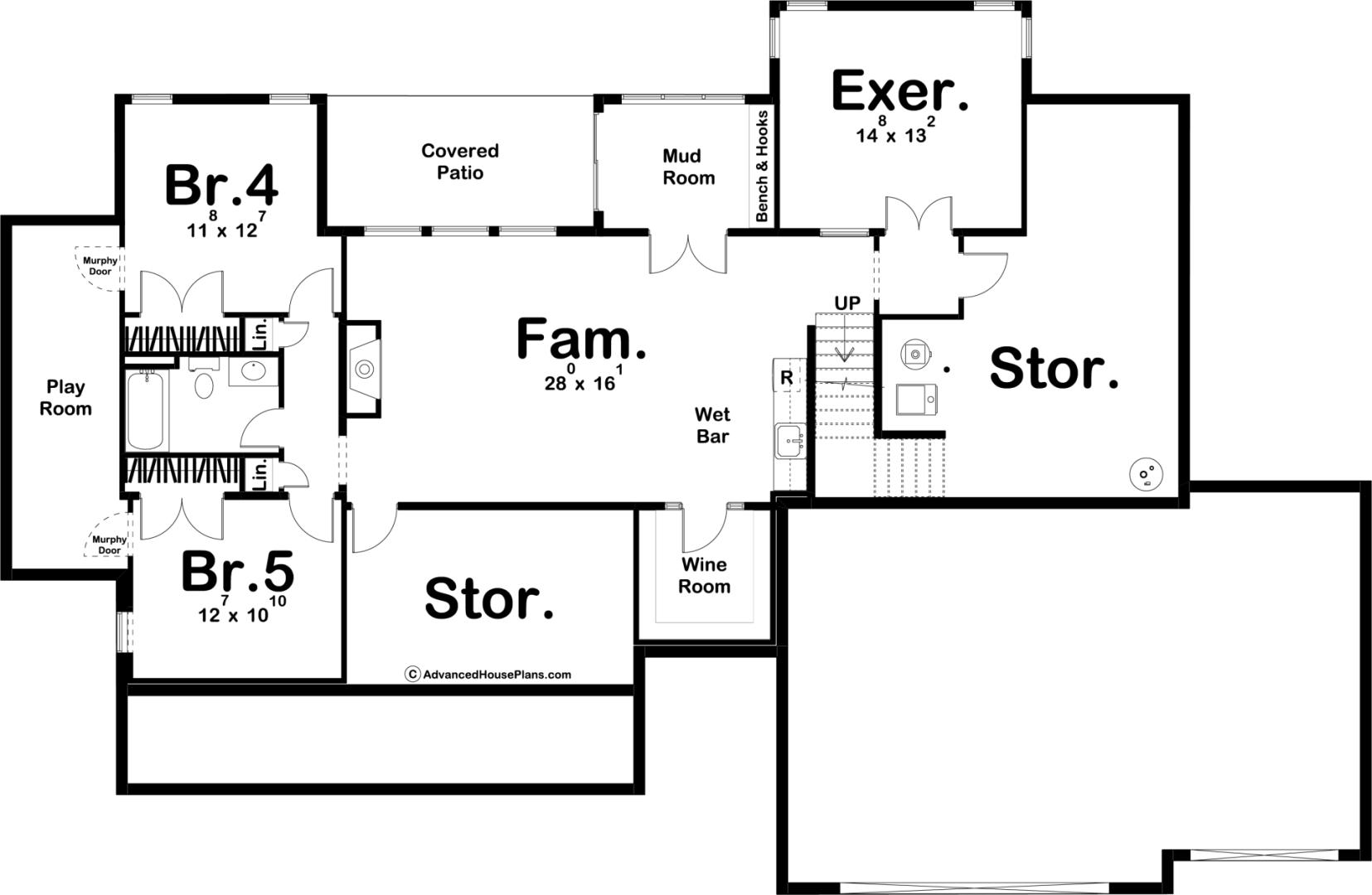 Modern Farmhouse Ranch Plan w/Bonus Room | Cedar Hill