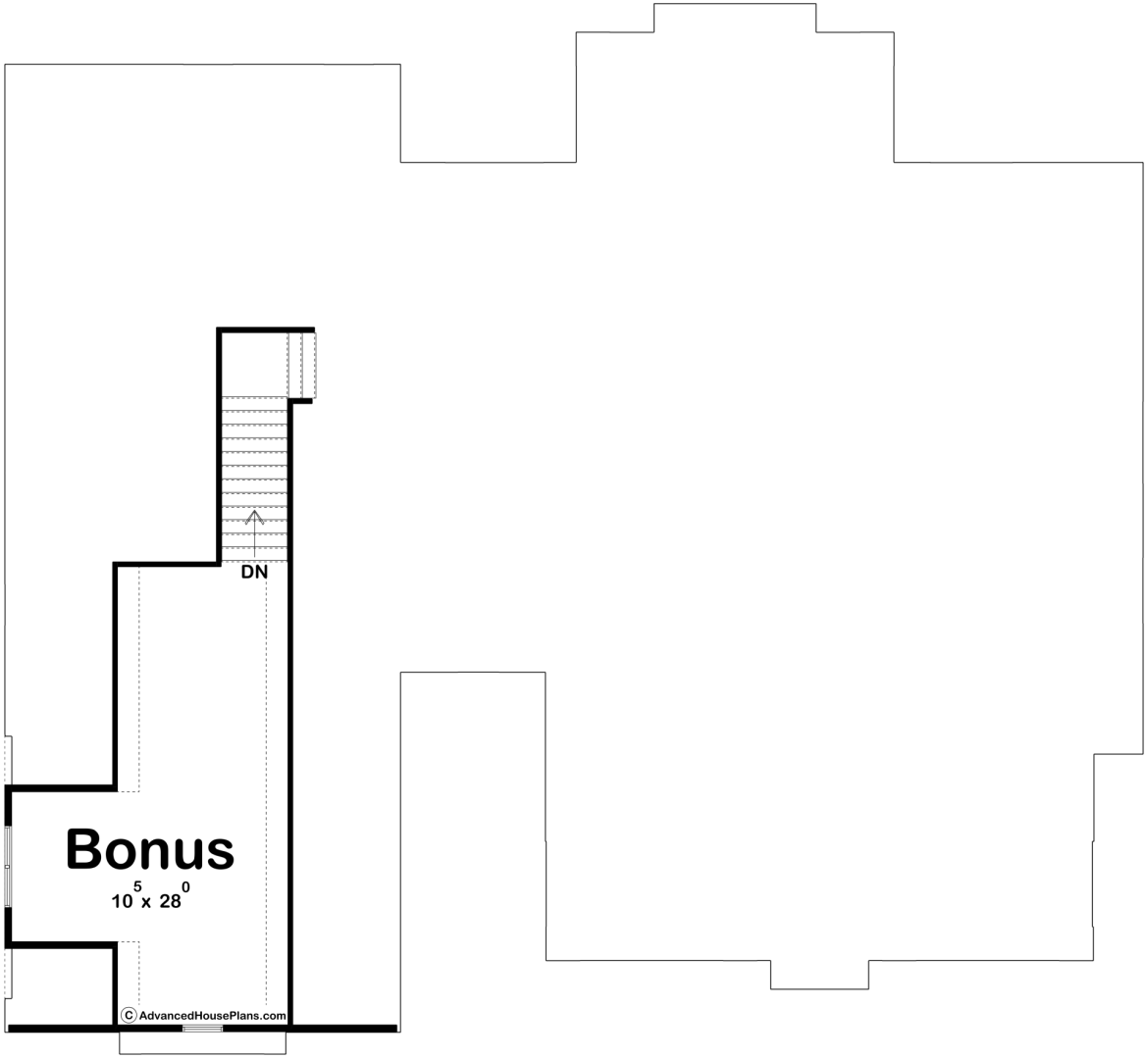 Modern Farmhouse Ranch House Plan w/ Bonus Room | Camden Grove